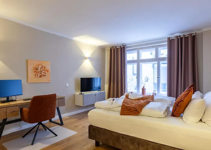 Art Loft Altstadt I 90 Qm I 2 Schlafzimmer I 2 Arbeitsplaetze I 6 Gaeste Passau