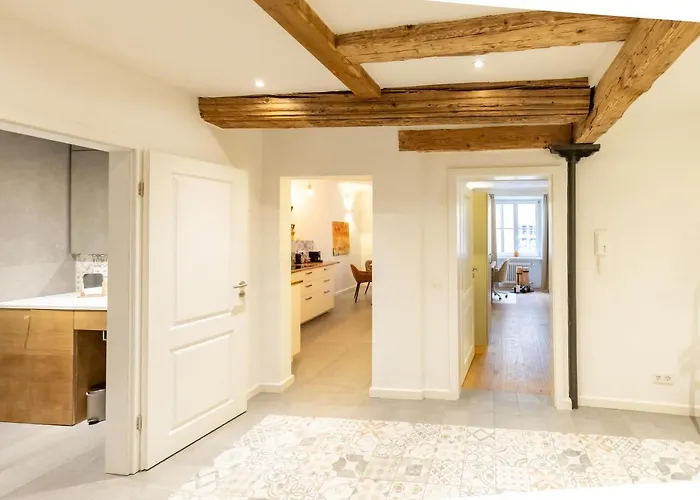 Apartman Art Loft Altstadt I 90 Qm I 2 Schlafzimmer I 2 Arbeitsplaetze I 6 Gaeste Passau