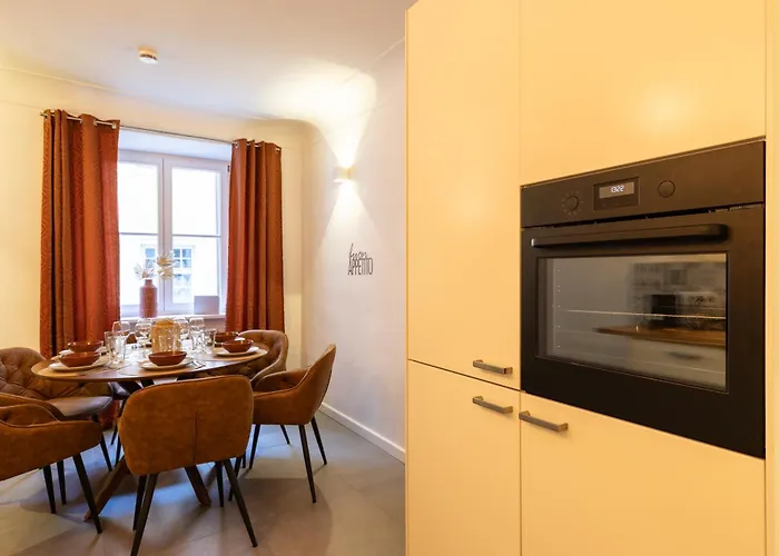 Art Loft Altstadt I 90 Qm I 2 Schlafzimmer I 2 Arbeitsplaetze I 6 Gaeste Apartment Passau